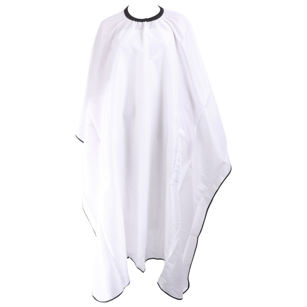 Totority White Adults Hair Cape Unisex Salon Haircut Apron Easy Clean Dry