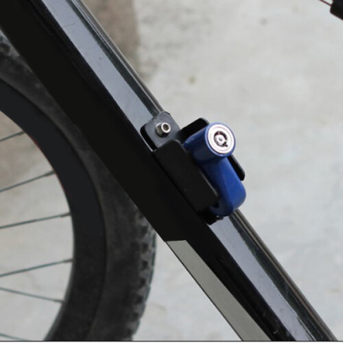 Rood Disc Brake Lock Mini Veiligheid Rvs Slot 1