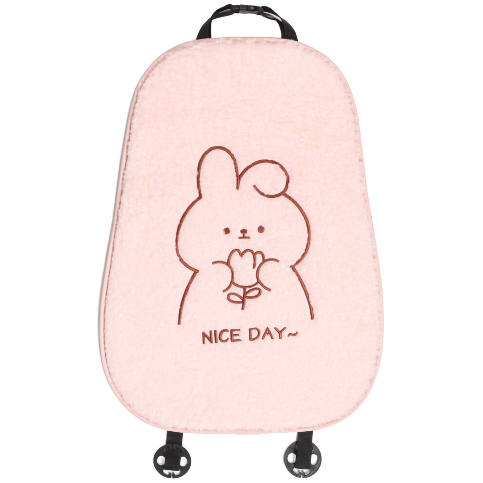 Adorable Seat Cushion Bunny Shape Plush Multi 1 Pcs 3061975047763