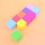5Pcs Colorful DIY Craft Cube Blocks Safe Eva Foam for Child Learning 8