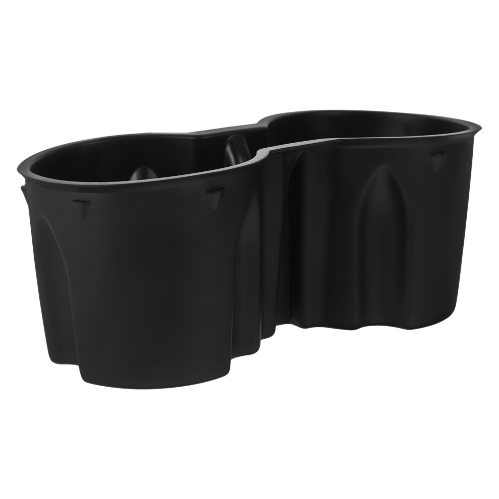 Tpe Car Cup Holder Insert For Center Console Beverage Bottle Black 3072553771475