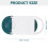 White Plastic Dumpling Maker Convenient Manual Dough Press Tool 2