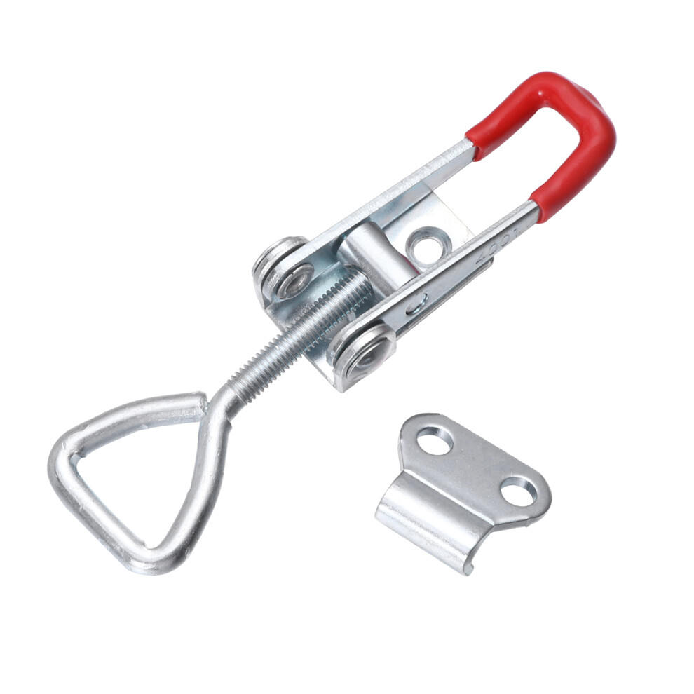 Side Mount Toggle Latch Clamp Red For Trunk Chest Box Holding 3033165112728