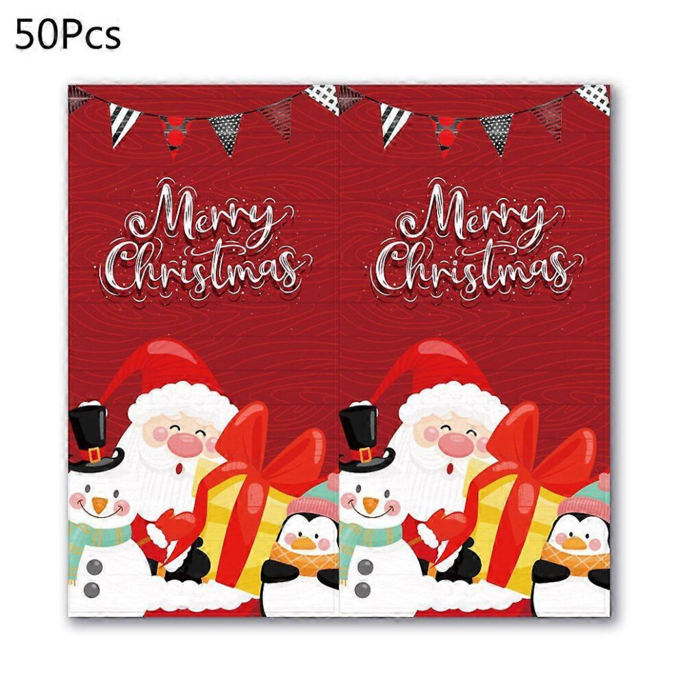 (As Show, C3) Exquisite Xmas Adhesive Labels Stickers Paper Label Scrapbooking Seal Stickers 5213747883439