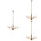 3Pcs Miniature Ceiling Lamp Tiny Luminous Sand Table Diy Material 8