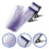1Set Portable Table Tennis Net with Rack Nylon Iron Foldable Black 4