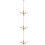 3Pcs Miniature Ceiling Lamp Tiny Luminous Sand Table Diy Material 10