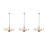 3Pcs Miniature Ceiling Lamp Tiny Luminous Sand Table Diy Material 6