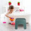 2Pcs Plastic Step Stool Nonslip Household Foot Stool for Bathroom Use 5