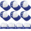 10Pz Mesh Sublimazione Caps DIY 5
