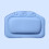 Headrest Accessories Bathtub Pillow Pvc Pillow Blue 3