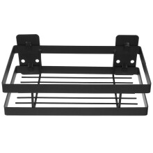 Raindrops Shower Wall Shelf Iron Hollow Wall Mounted 1set