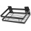 Raindrops Shower Wall Shelf Iron Hollow Wall Mounted 1set 11