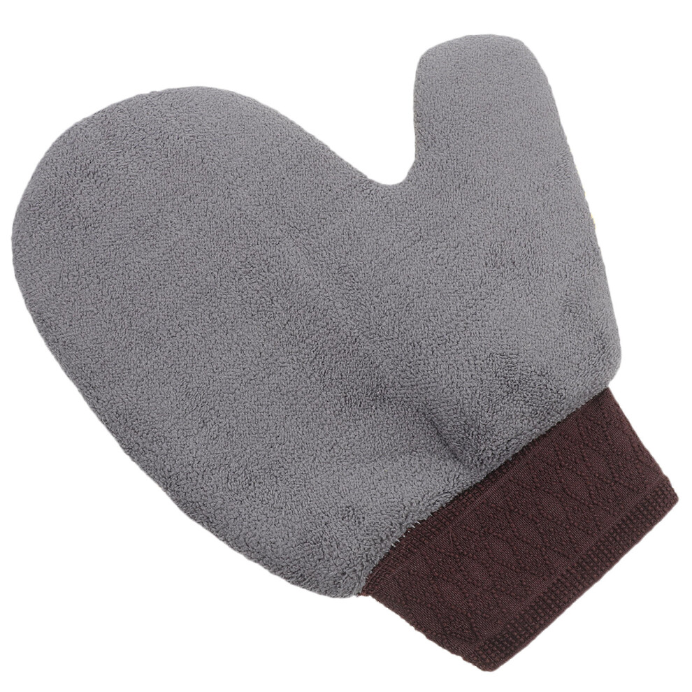 Thick Fleece Car Cleaning Mitt Multi-Use Scratch-Free Glove Coral 3054252242210