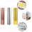 3Pcs PVC Vinyl Sheets Assorted Color DIY Craft Self-Adhesive Material 7
