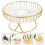 Kitchen Fruit Basket Metal Snack Storage Simple Room Use 1set 5