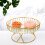 Kitchen Fruit Basket Metal Snack Storage Simple Room Use 1set 9