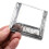 24Pcs Silver Galvanized Iron Deck Post Base Cover for Porch Railing 5