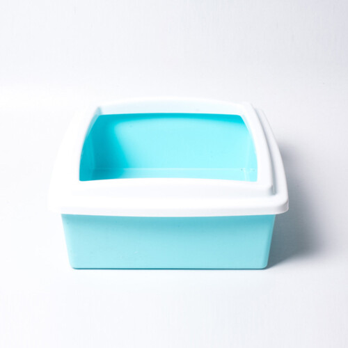 Small Cat Litter Litter Basin Easy Cleaning 1set 2