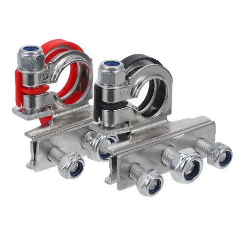 Mlins  2 Pcs Car Battery Terminal Terminals Connector Set 2