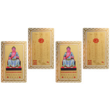 4Pcs Chinese Style Amulet General Taisui Luck Success Protection Cards