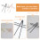 2Pcs Practical Metal Music Note Clips Windproof Score Holders 11