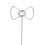 10Pcs Silver Iron Bow Tie Table Card Holders for Wedding Name and Memo 7