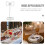 10Pcs Silver Iron Bow Tie Table Card Holders for Wedding Name and Memo 8