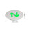 Stainless Steel Bidirectional Luminous Exit Sign for Emergency 10