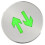 Stainless Steel Bidirectional Luminous Exit Sign for Emergency 5