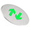 Stainless Steel Bidirectional Luminous Exit Sign for Emergency 8