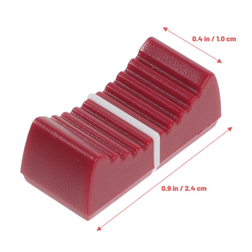 Unbranded  6 Pcs Knob Switch Fader Knobs Potentiometer Slider Straight 1
