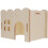 Hamster Hideout Chamber Natural Wood 1set 1