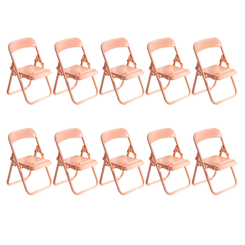 10Pcs Durable Smartphone Stand Practical Cartoon Phone Holder Pink 3062675834349