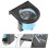 Inline Water Temp Gauge Round High Precision Measurement 1set 6