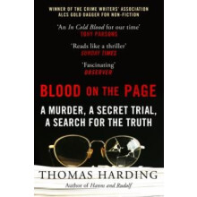 Blood on the Page by Thomas Harding Paperback Book
