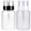 2 pcs plastic pump dispenser bottles for nail polish remover 2