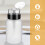 2 pcs plastic pump dispenser bottles for nail polish remover 3