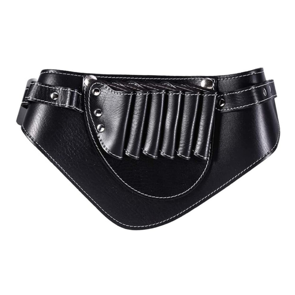 Barber Scissors Pouch Pu Leather Hairdressing Tool Organizer Professional Waist Bag For Stylists 9113335392687