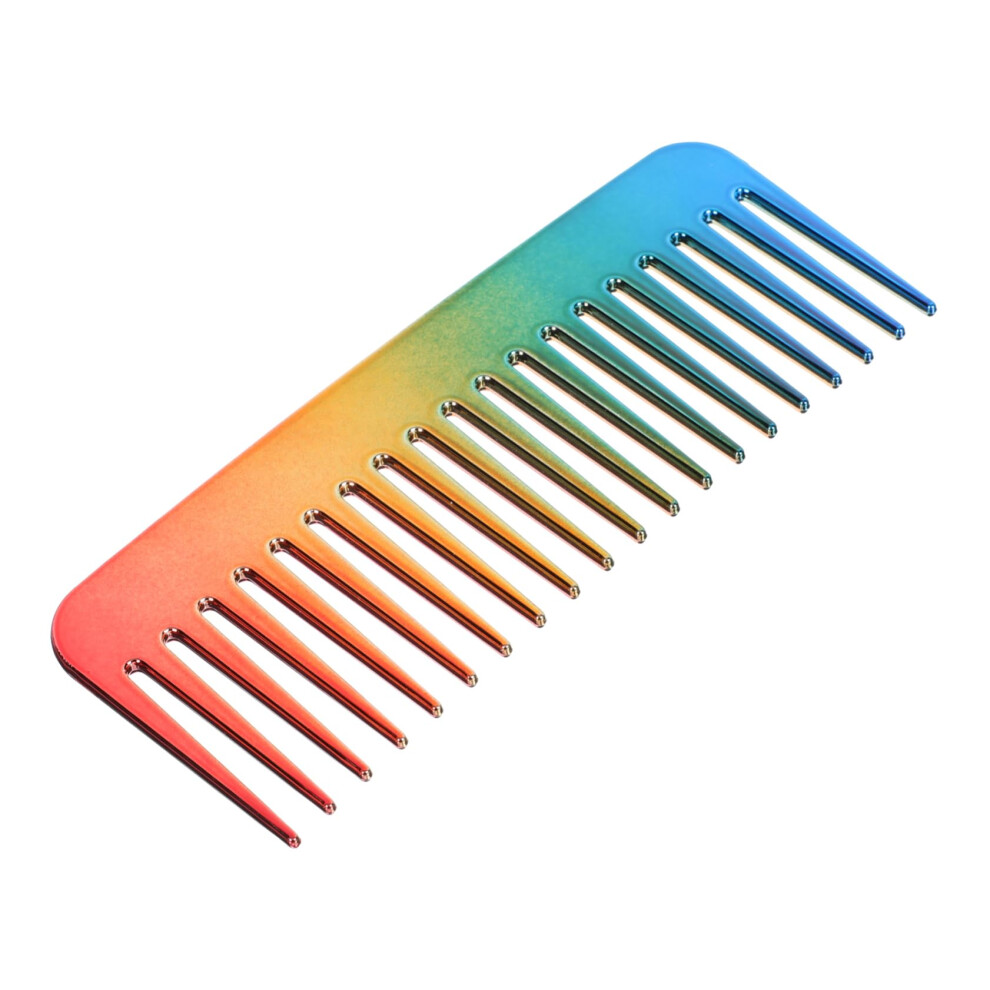 Unisex Wide Tooth Comb For All Hair Types With Gentle Detangling And Scalp Massage For Wet And Dry Hair