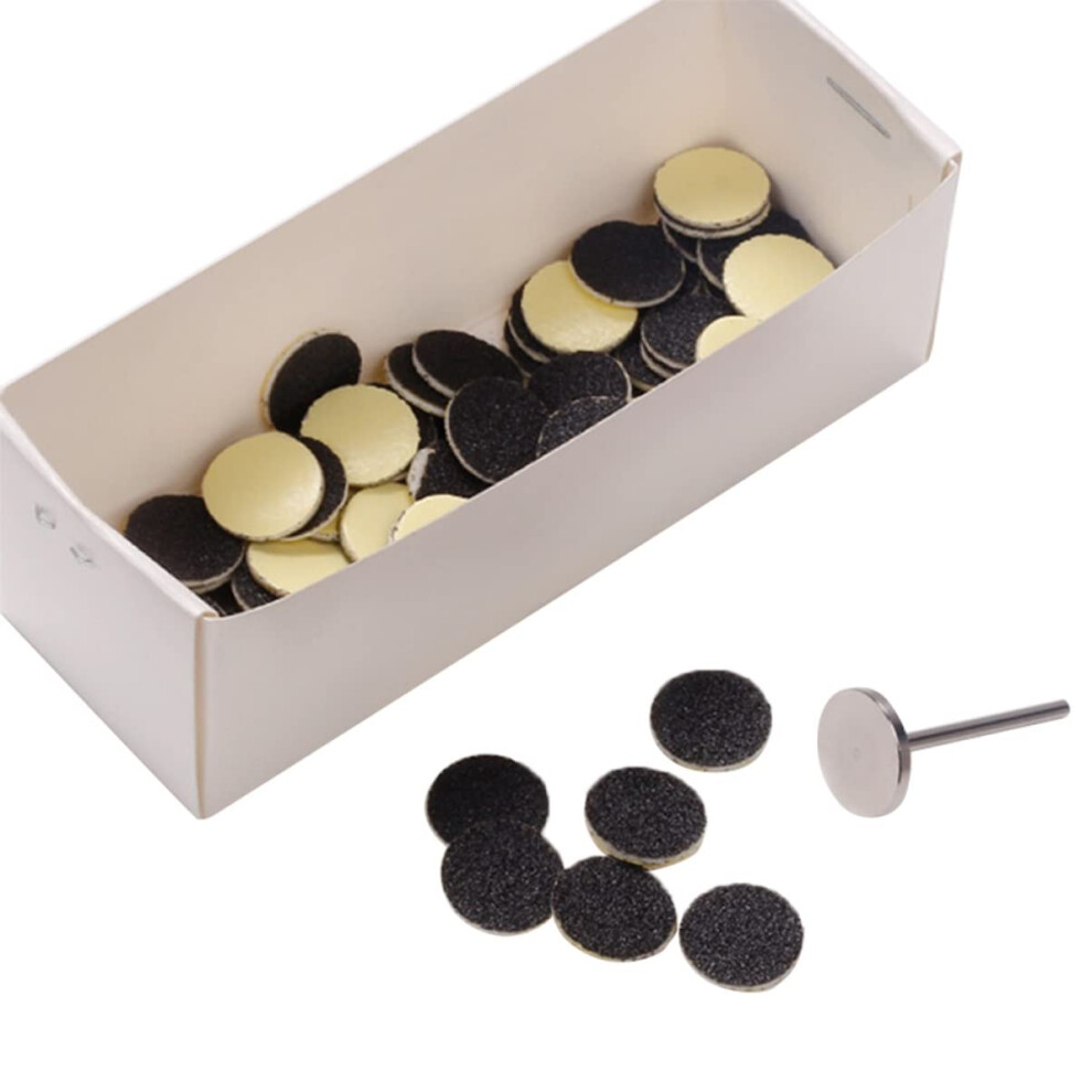 Electric Foot File Replacement Discs  Moderate Grit Pedicure Sandpaper for Dead Skin Removal