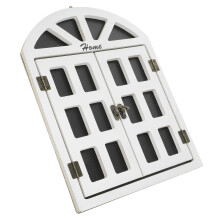 Wit Houten Raam Krijtbord Voor Multifunctionele Decoratie