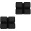 2 Pcs Bench Press Assistant Home Abdominal Weight Loss Exerciser Black 3