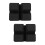 2 Pcs Bench Press Assistant Home Abdominal Weight Loss Exerciser Black 7