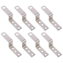 30Pcs Silver Picture Hanger Holder Kit with Iron Clips for Wall Decor