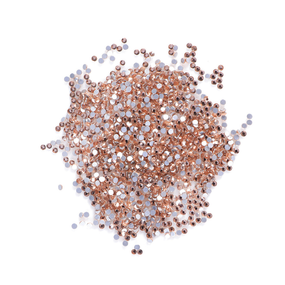 Iplusmile 1440Pcs Durable Golden Jewel Beads For Crafting And Earrings Making