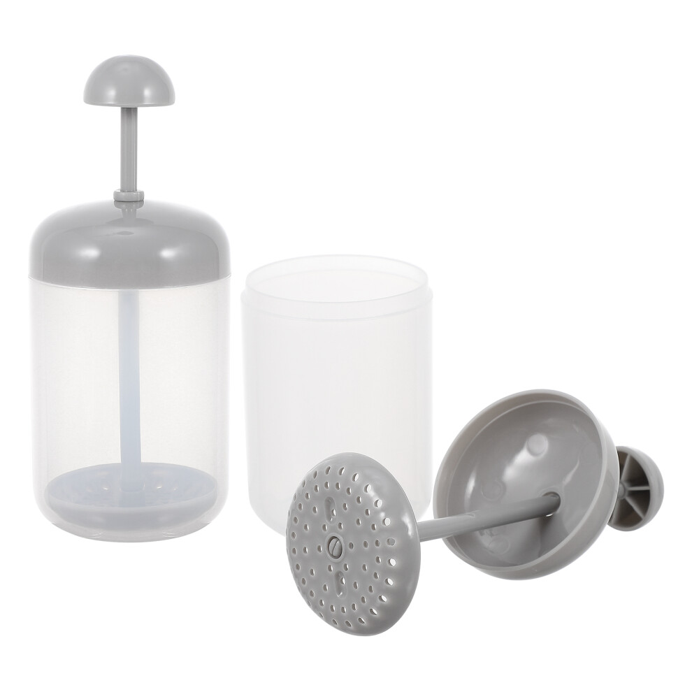Iplusmile Grey 4Pcs Portable Foaming Cups Face Wash Bubble Makers Skincare Tool