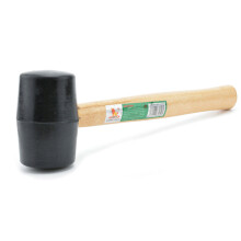 Rubber Mallet Hammer Black 1pack 11.0in