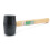 Rubber Mallet Hammer Black 1pack 11.0in 1