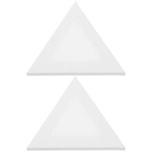 6Pièces Panneaux Peinture Huile Blanc Toile Coton Bricolage Étudiants